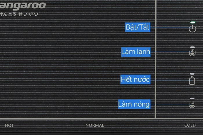 Cây nước nóng lạnh Kangaroo KG64A3 585W Màu Đen