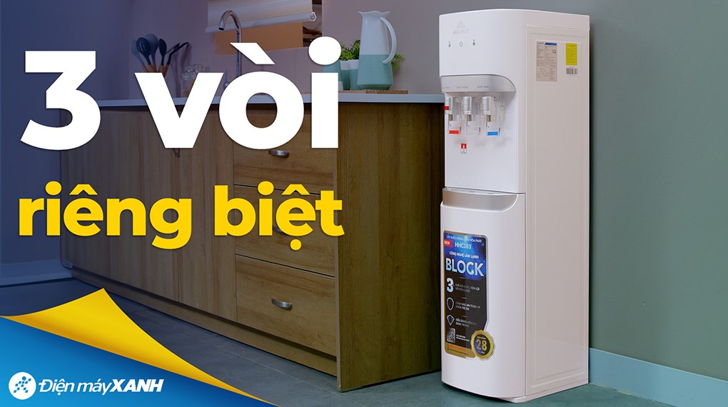 Cây nước nóng lạnh Hòa Phát HHC383 670W