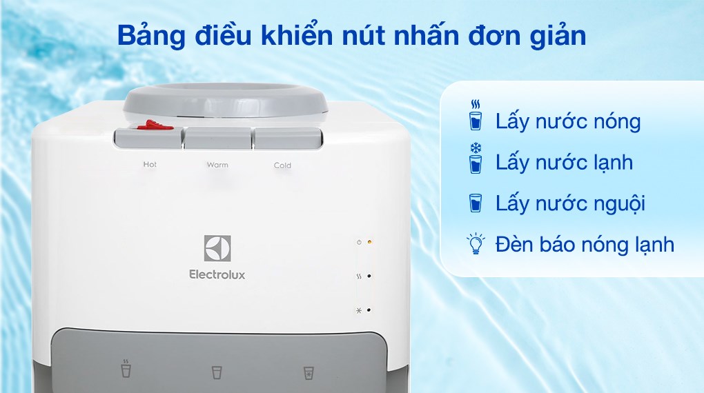 Cây nước nóng lạnh Electrolux EDBMFACWF 530W