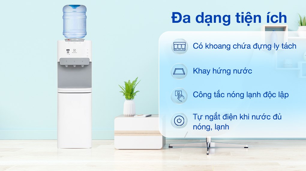 Cây nước nóng lạnh Electrolux EDBMFACWF 530W