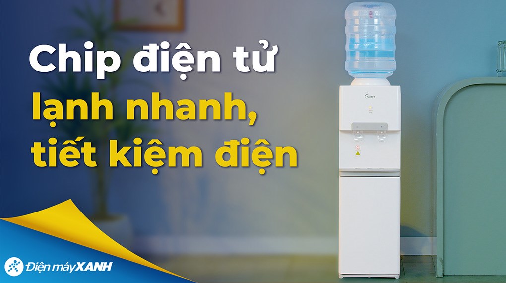 Cây nước nóng lạnh Midea YD1732S-W 500W