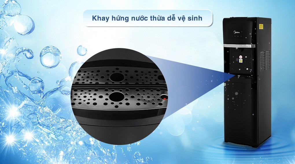 Cây nước nóng lạnh Midea YD1135AS-B 500W