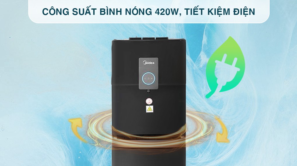 Cây nước nóng lạnh Midea YL2036S-B 520W