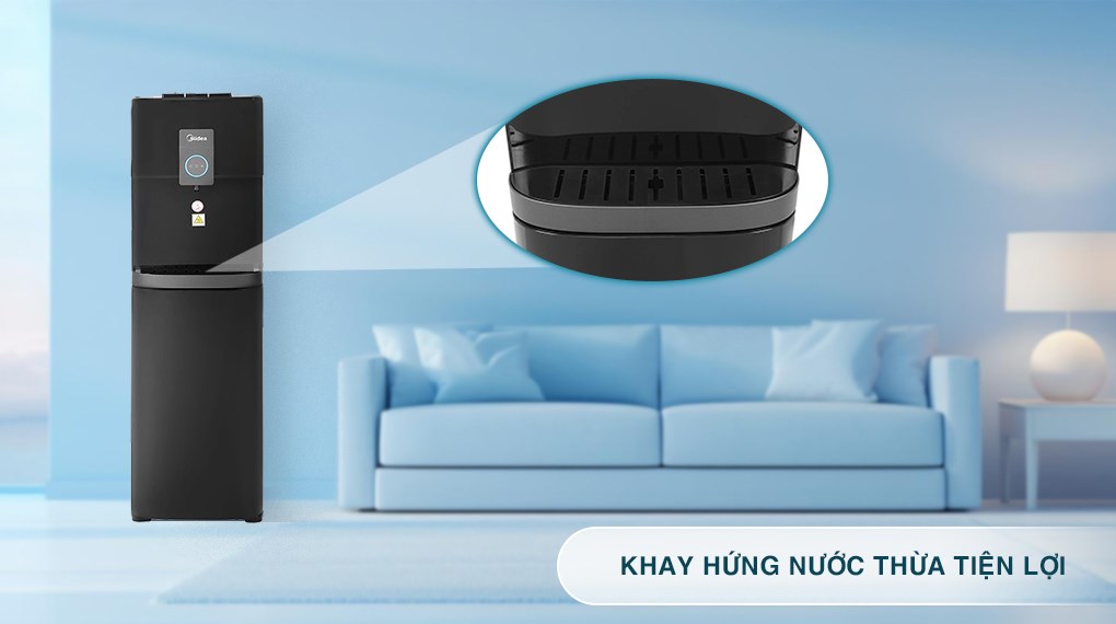 Cây nước nóng lạnh Midea YL2036S-B 520W