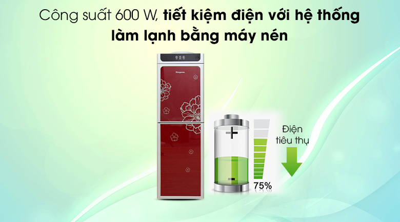 Cây nước nóng lạnh Kangaroo KG40N 600W - 16