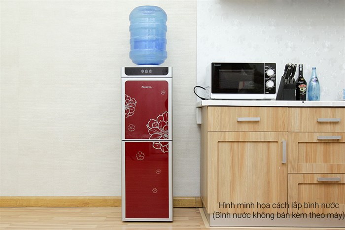 Cây nước nóng lạnh Kangaroo KG40N 600W Màu Đỏ đô