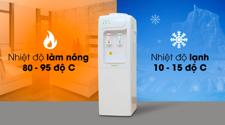 Cây nước nóng lạnh Kangaroo KG3331 565W - 9