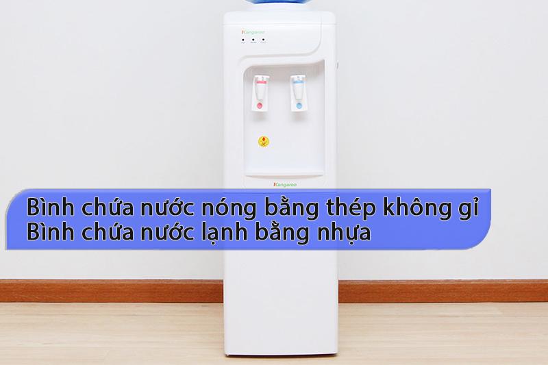 Cây nước nóng lạnh Kangaroo KG3331 bằng thép