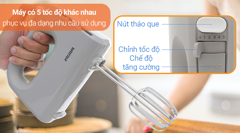 Máy đánh trứng Philips HR3705/20