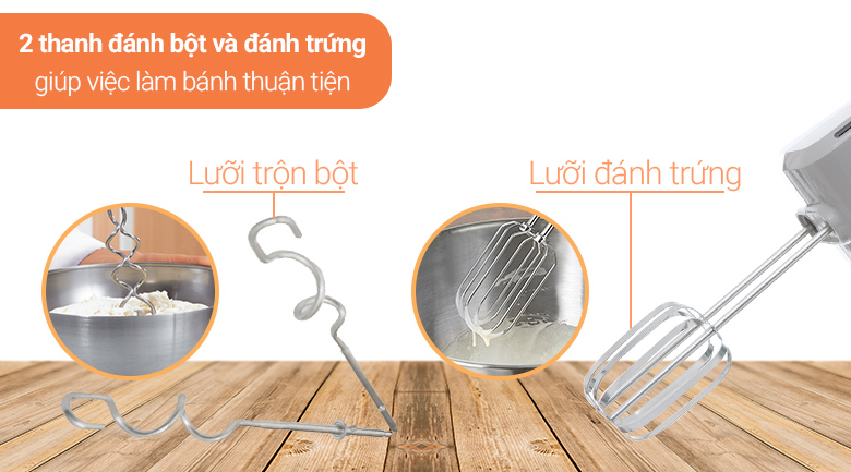 Máy đánh trứng Philips HR3705/20