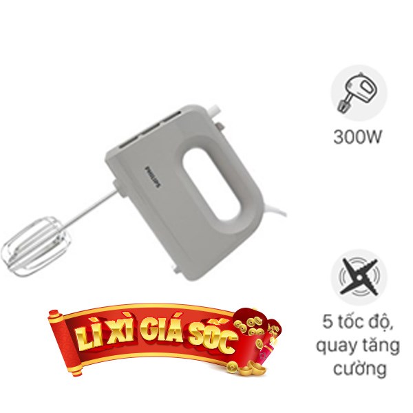 Máy đánh trứng cầm tay Philips HR3705/20