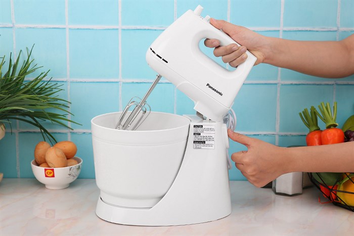 Máy nhồi bột đánh trứng Panasonic MK-GB3WRA Màu Trắng