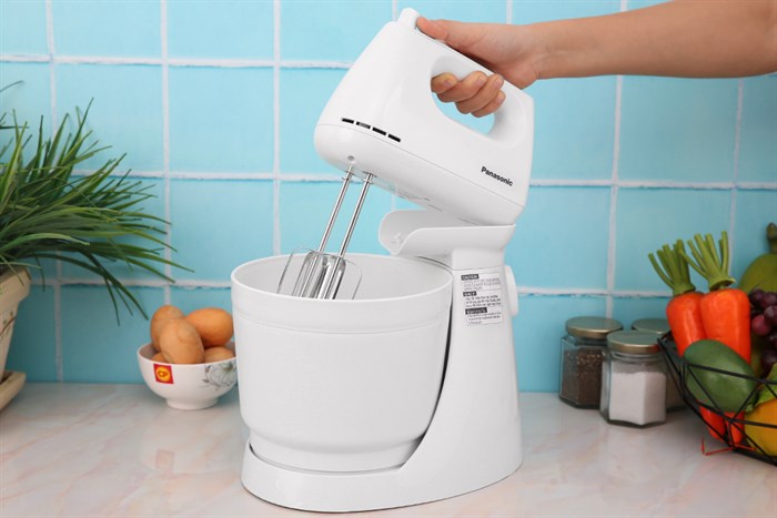 Máy nhồi bột đánh trứng Panasonic MK-GB3WRA Màu Trắng