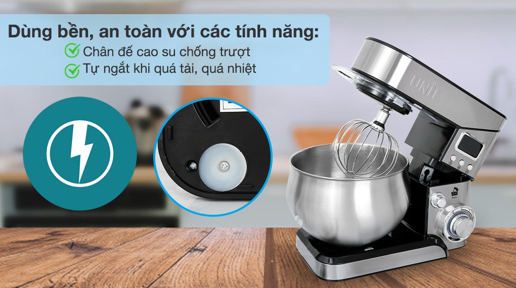 Máy nhồi bột đánh trứng Unie EM2