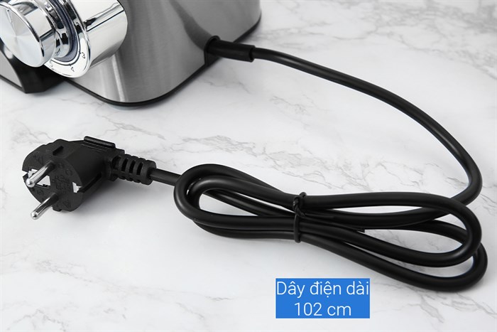 Máy nhồi bột đánh trứng Unie EM2 Màu Bạc Inox