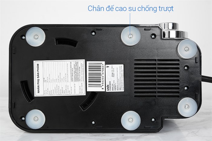 Máy nhồi bột đánh trứng Unie EM2 Màu Bạc Inox