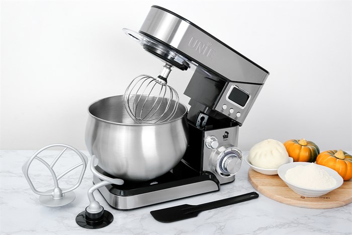 Máy nhồi bột đánh trứng Unie EM2 Màu Bạc Inox