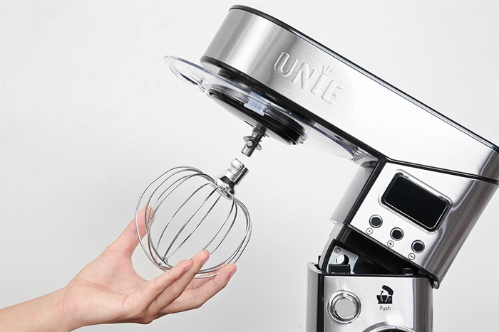 Máy nhồi bột đánh trứng Unie EM2 Màu Bạc Inox