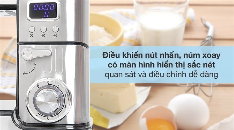 Máy nhồi bột đánh trứng Unie EM5
