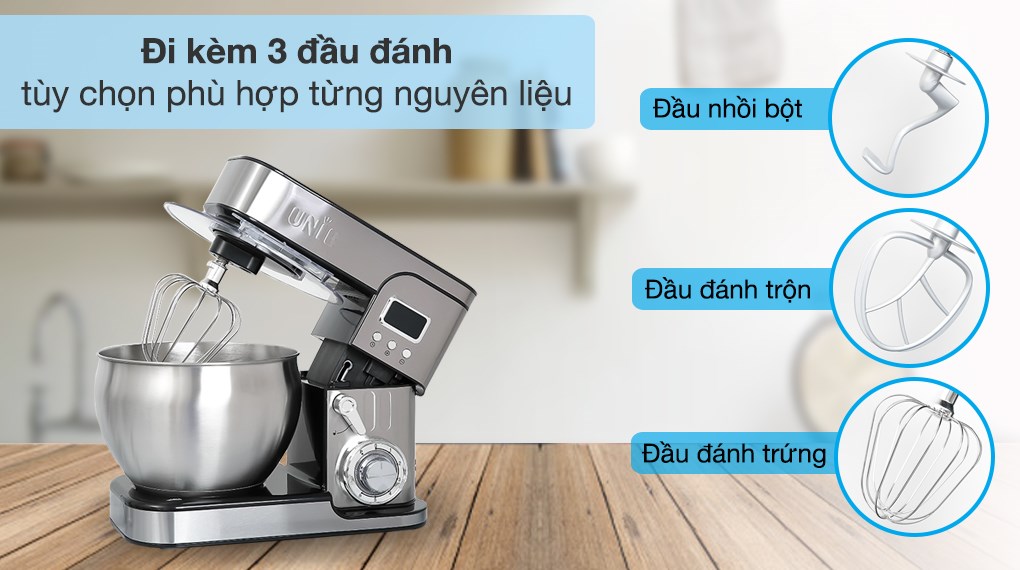 Máy nhồi bột đánh trứng Unie EM5