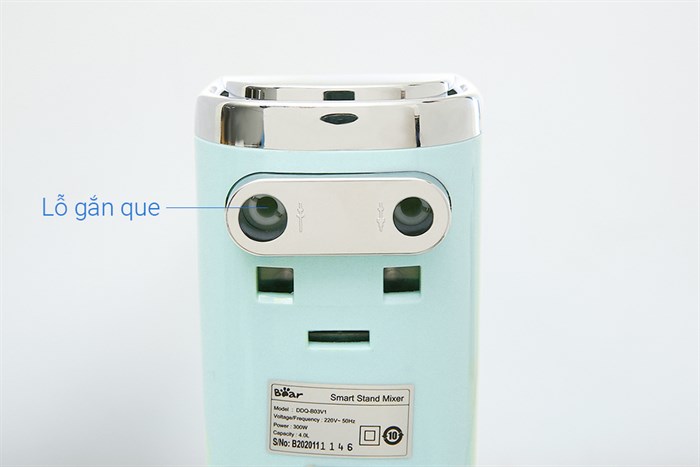 Máy nhồi bột đánh trứng Bear DDQ-B03V1 Màu Xanh ngọc