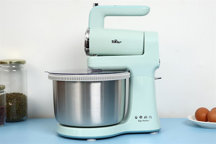 Máy nhồi bột đánh trứng Bear DDQ-B03V1 Màu Xanh ngọc