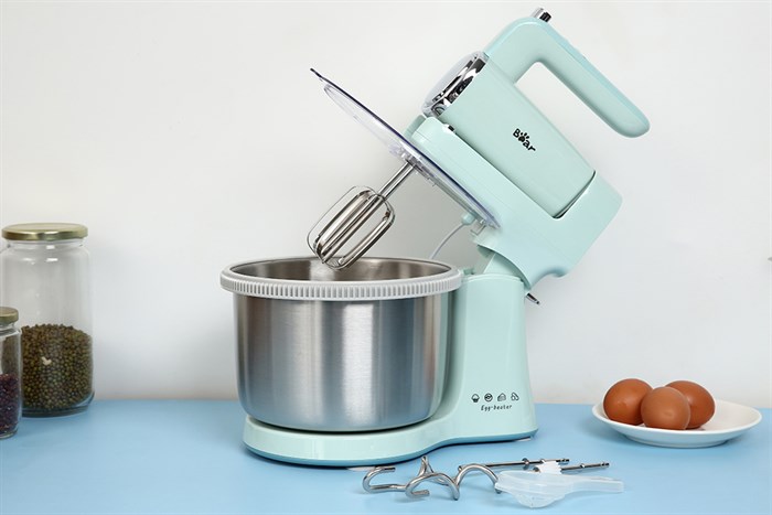 Máy nhồi bột đánh trứng Bear DDQ-B03V1 Màu Xanh ngọc