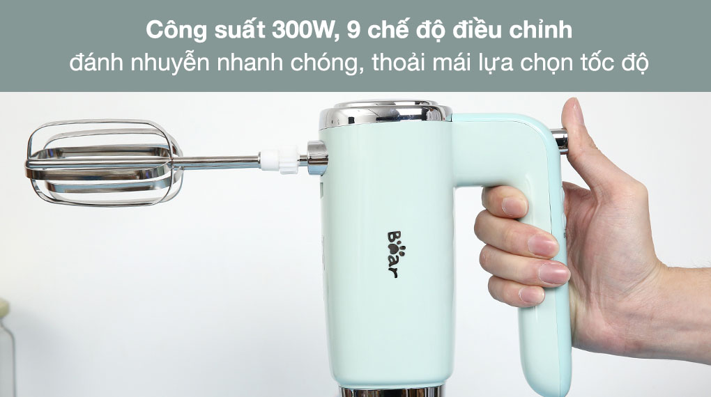 Máy nhồi bột đánh trứng Bear DDQ-B03V1 - Công suất