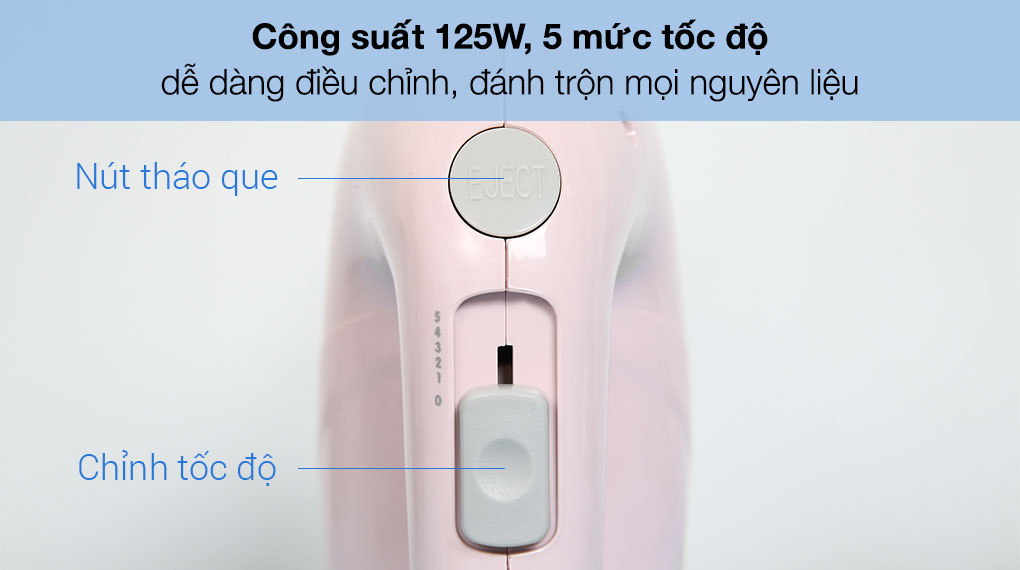 Máy đánh trứng cầm tay Bear DDQ-A01G1 - Công suất, tốc độ