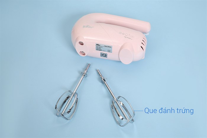 Máy đánh trứng Bear DDQ-A01G1 Màu Hồng