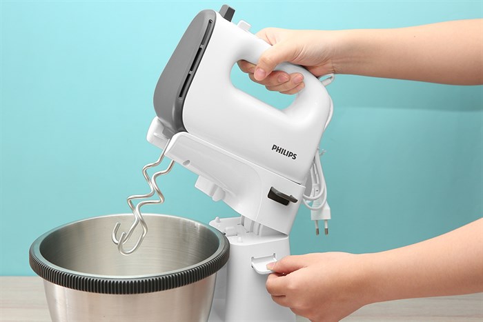 Máy đánh trứng Philips HR3750/00 Màu Trắng