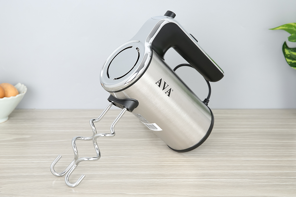 Máy đánh trứng AVA HM-168B Màu Bạc
