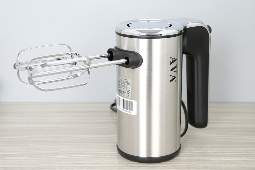 Máy đánh trứng AVA HM-168B Màu Bạc