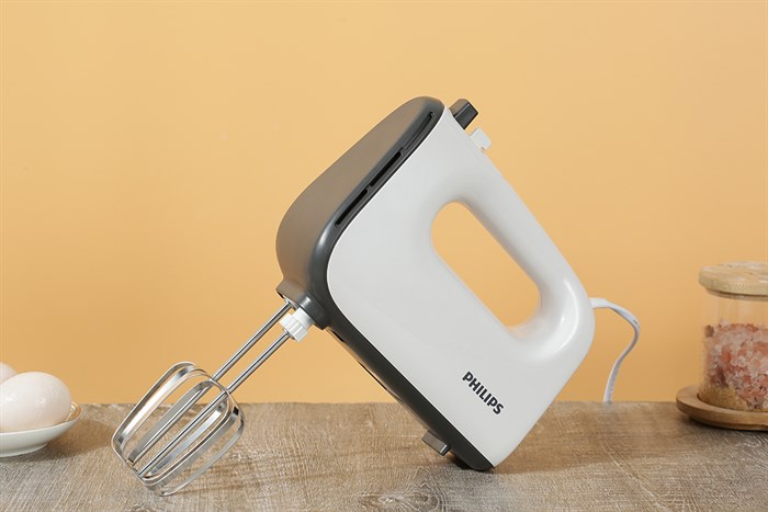 Máy nhồi bột đánh trứng Philips HR3745/00 Màu Trắng