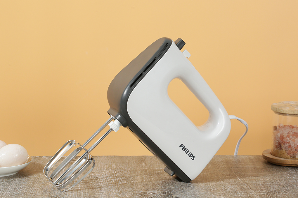 Máy nhồi bột đánh trứng Philips HR3745/00 Màu Trắng