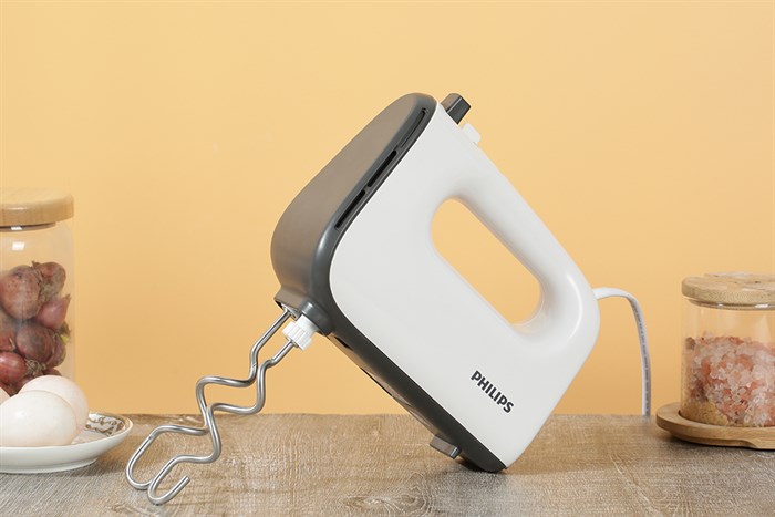 Máy nhồi bột đánh trứng Philips HR3745/00 Màu Trắng