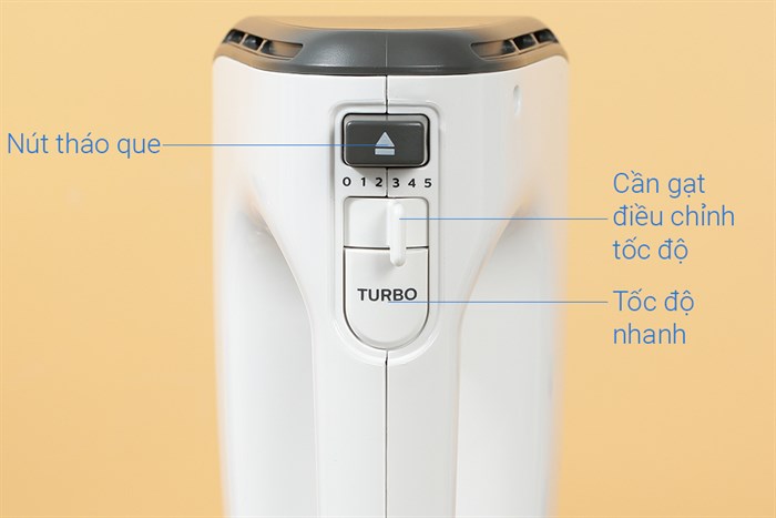 Máy nhồi bột đánh trứng Philips HR3745/00 Màu Trắng