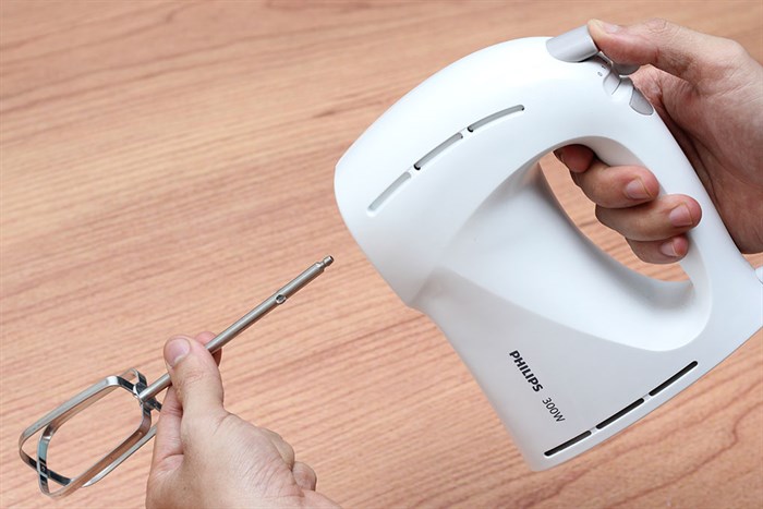 Máy đánh trứng Philips HR1459 Màu Trắng