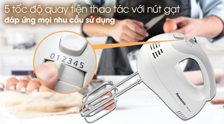 Máy đánh trứng Panasonic MK-GH1WRA