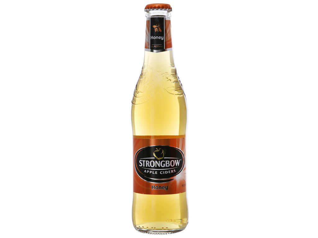 4 chai Strongbow mật ong 330ml 1