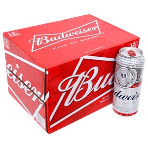 Thùng bia Budweiser