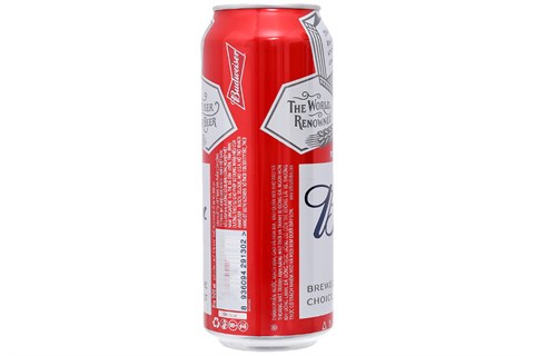 Thùng Bia Budweiser lon 500ml (12 lon)-5