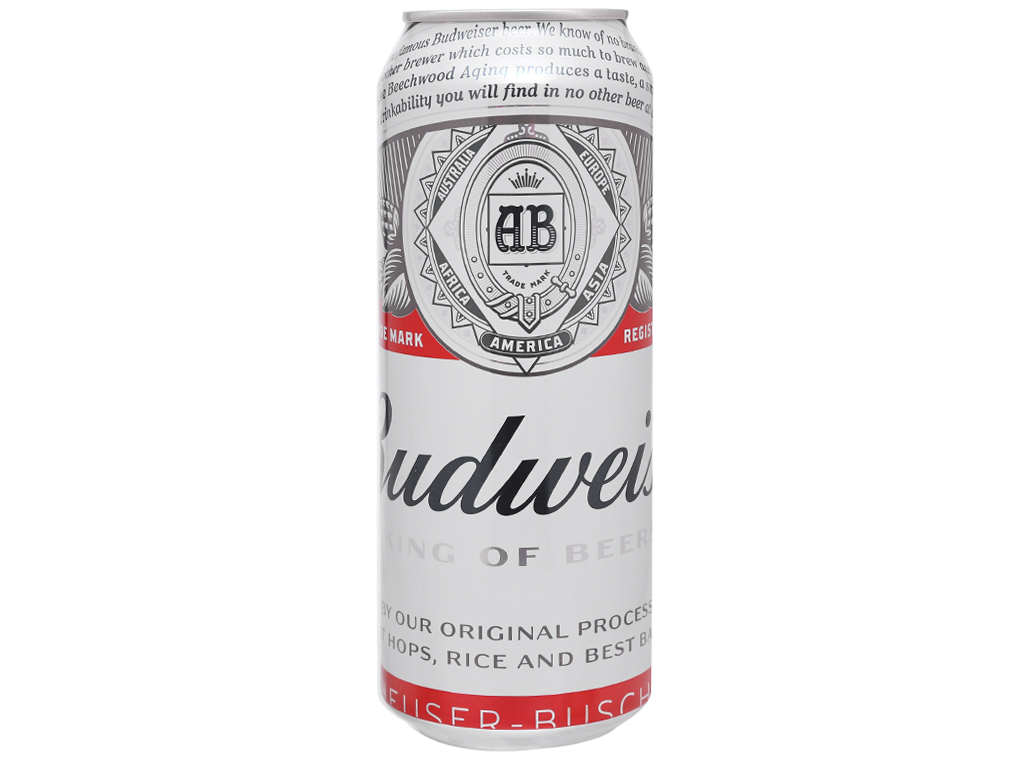 Bia Budweiser lon thường 500ml giá tốt tại Bách hoá XANH