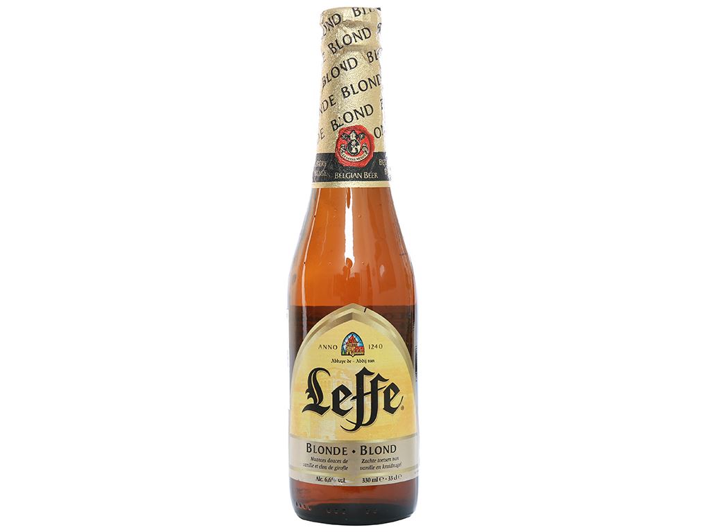 Thùng 24 chai bia Leffe Blonde 330ml 2