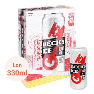 Thùng 24 lon bia Beck's Ice 330ml