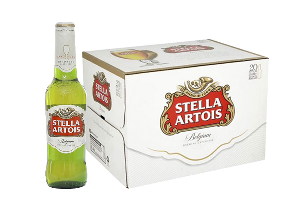 Thùng 24 chai bia Stella Artois 330ml 1