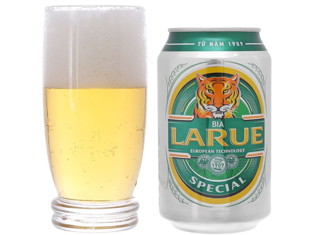 Thùng 24 lon bia Larue Special 330ml 10