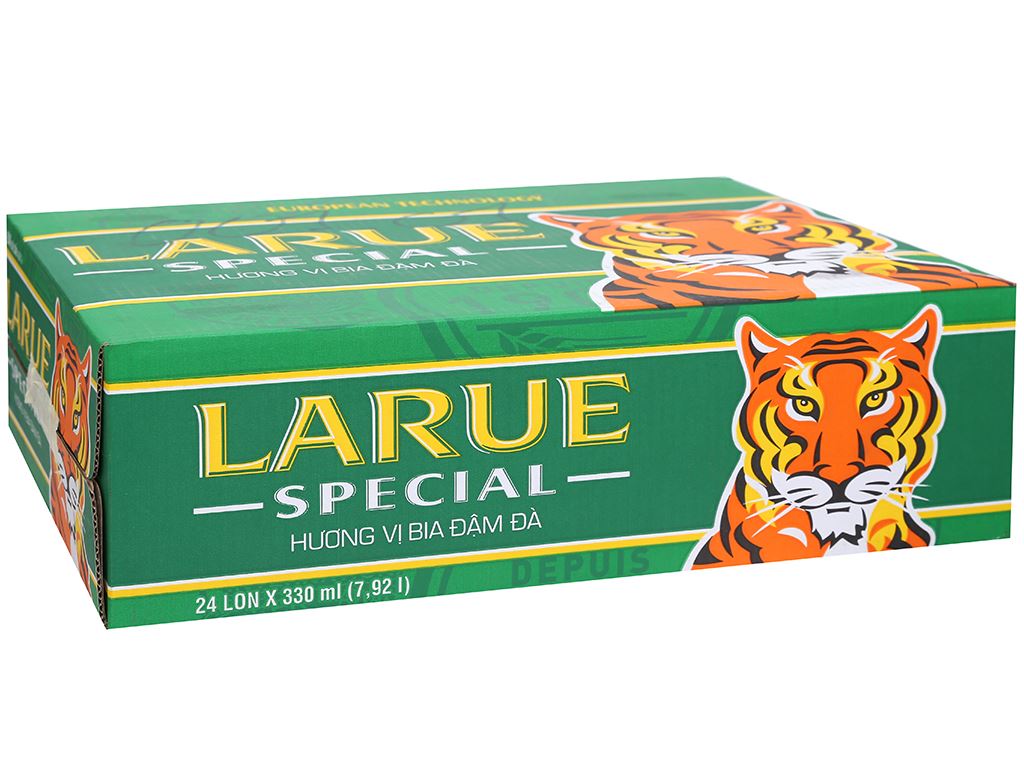 Thùng 24 lon bia Larue Special 330ml 3