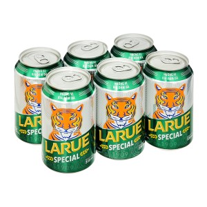 6 lon bia Larue Special 330ml