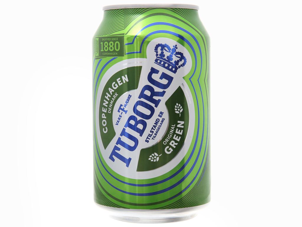 Thùng 24 lon bia Tuborg 330ml 3